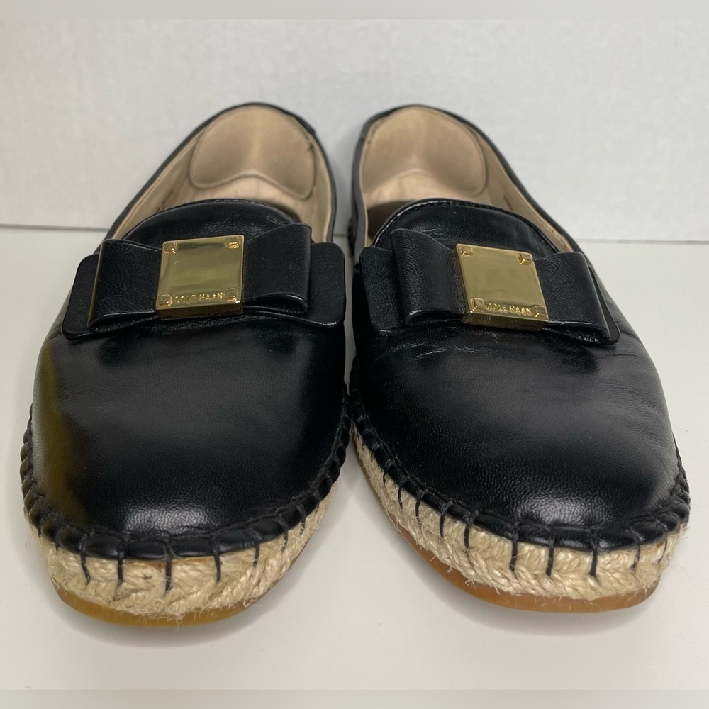 Cole Haan Womens Espadrille Leather Shoes - Size 5B - Picture 5 of 9